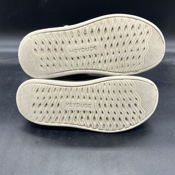 Hey Dude Mel youth bootie size 1Y / Ladies 2 'chestnut' brown leopard print - Picture 7 of 7